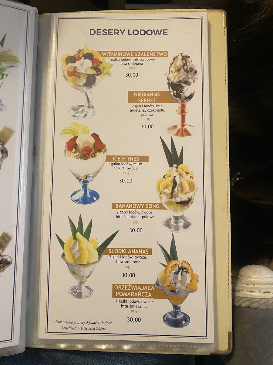 Menu Cafe Monika. Cukiernia-8